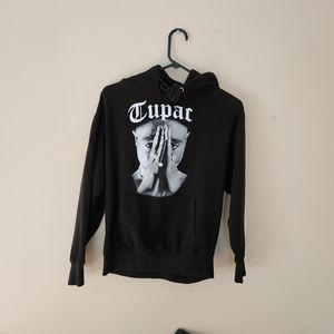 Vintage Cross Colours Tupac Shakur Hoodie Adult Small